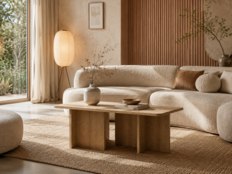 Stolik kawowy Dakar fornir naturalny